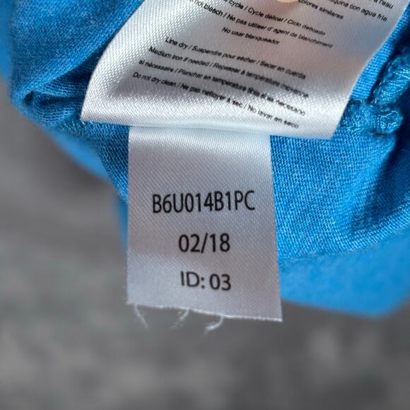 Psycho Bunny Blue Pima Cotton T-Shirt Men’s XXXL (Size 9) - Picture 6 of 9